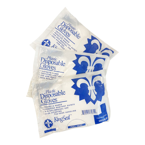 Poly Foodservice Gloves, Bag Dispenser
