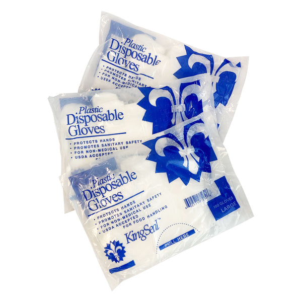 Poly Foodservice Gloves, Bag Dispenser