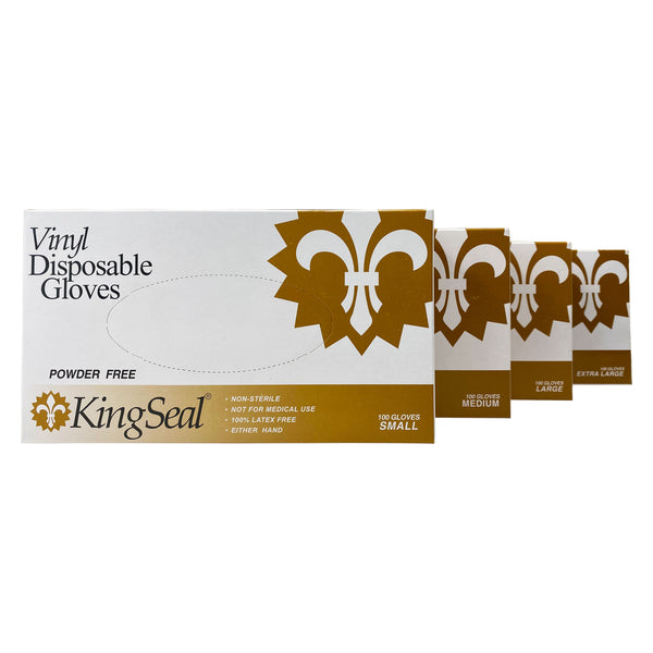 Vinyl General Purpose Grade Gloves, Powder-Free