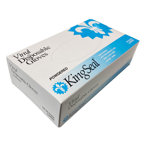 Vinyl General Purpose Grade Gloves, Powdered