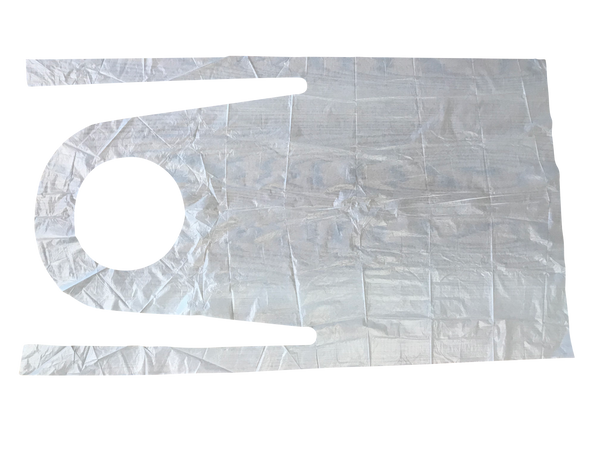 Poly Disposable Aprons, 24x42