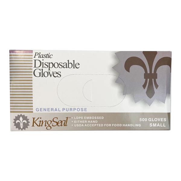 Poly Foodservice Gloves, "500" Box Dispenser