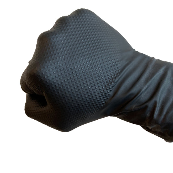 KingSeal Latex General Purpose Gloves - Powder Free 4 Mil Medium Size, 100 Count Box