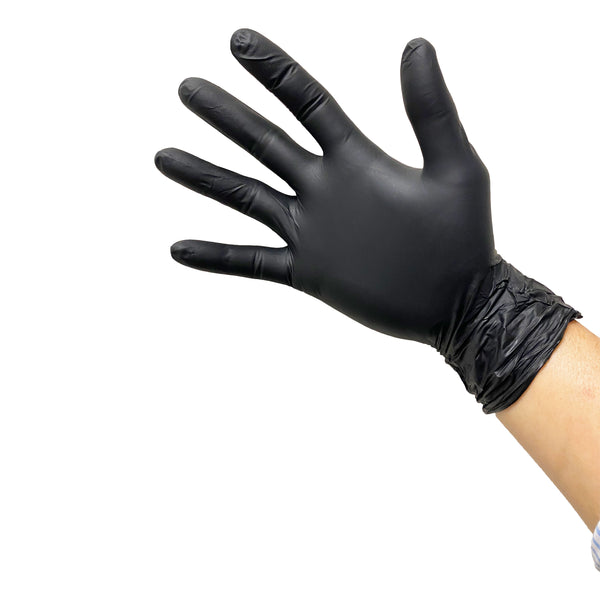 KingSeal UltraBlack-PRO Nitrile Exam Gloves, 5 MIL, Powder-Free, Latex-Free, Medical Grade