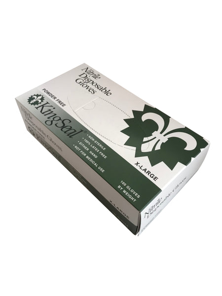 Nitrile General Purpose Grade Gloves, 4 mil, Powder-Free (10/100)