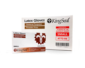 Latex General Purpose Grade Gloves, Powder-Free