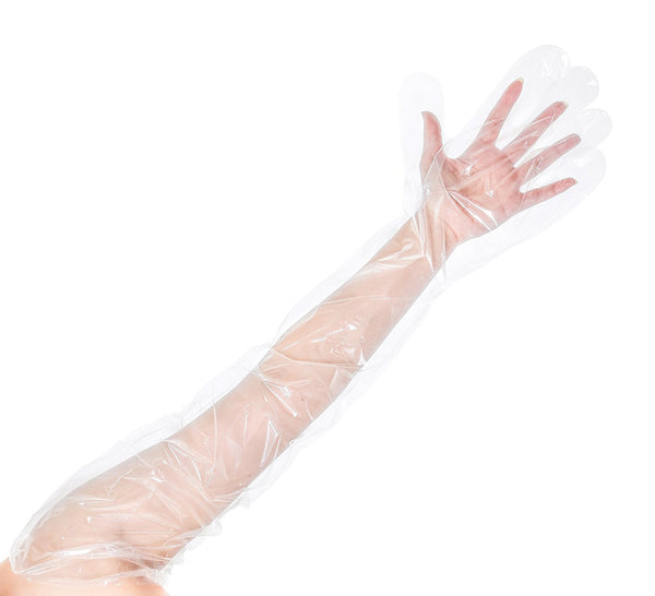 Polyethylene Shoulder-Length Gloves