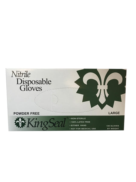 Nitrile General Purpose Grade Gloves, 4 mil, Powder-Free (10/100)